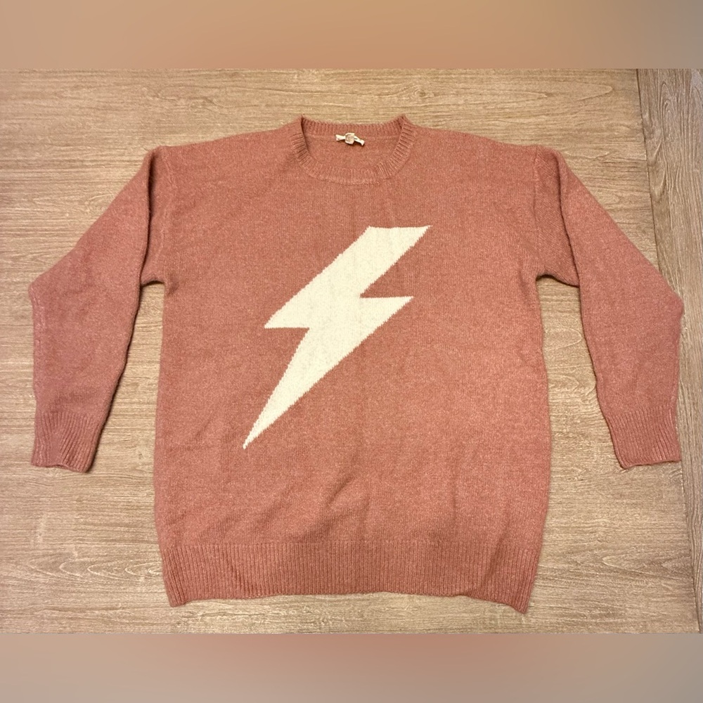 Boutique Eesome Lightning Bolt Sweater